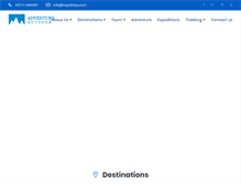 Tablet Screenshot of nepaltrips.com